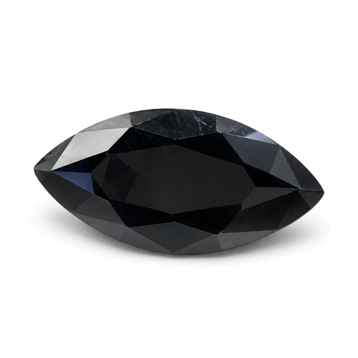 Black Marquise Cubic Zirconia — AI-generated product image